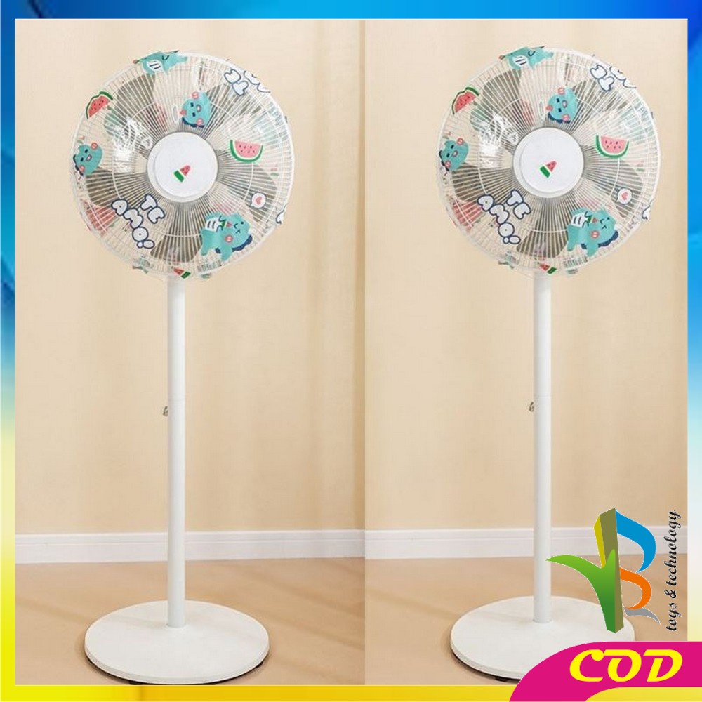 RB-C361 Sarung Kipas Angin Karakter Fan Cover Penutup Kipas Angin Jaring / Pelindung Kipas Angin Baby Safety Fan