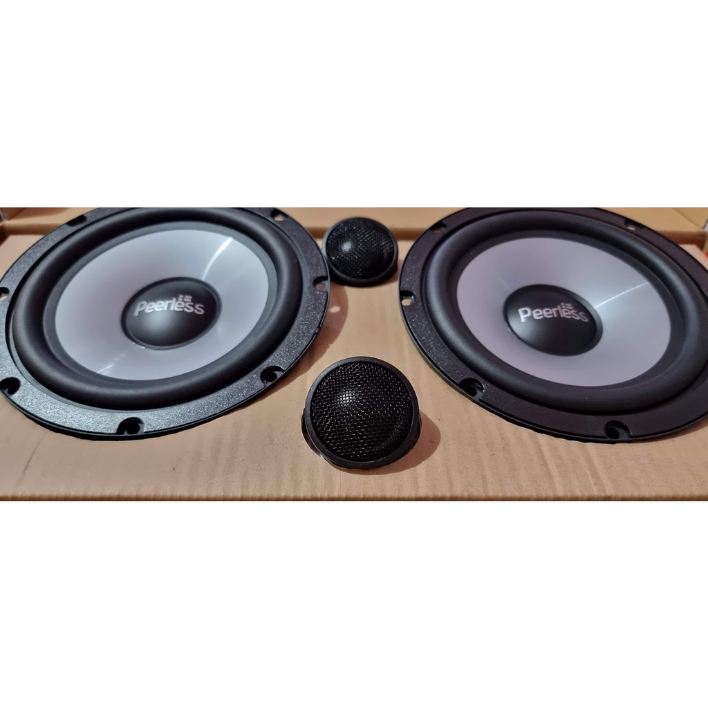 Jual SPEAKER SPLIT 2 WAY PEERLESS EASY PRO 2 | Shopee Indonesia