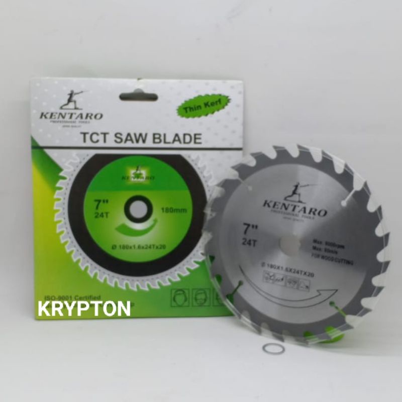 Saw Blade / Mata gergaji kayu 7&quot; (khusus kayu keras) kentaro Japan quality