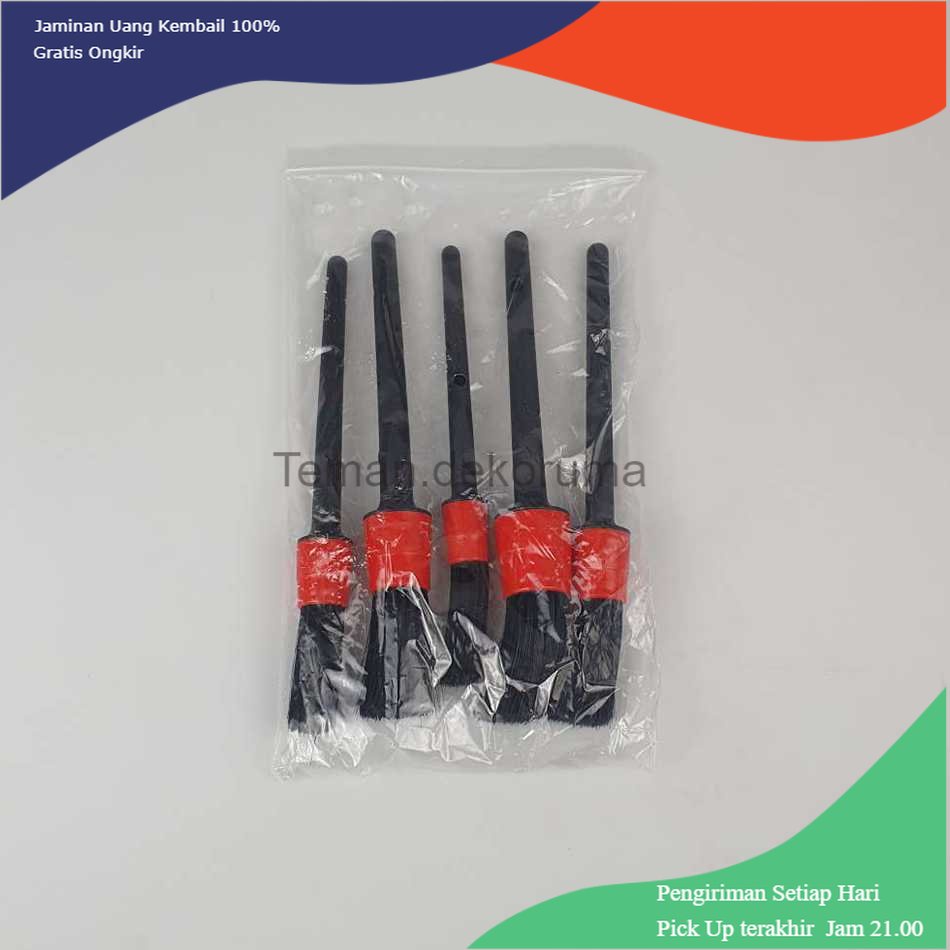 TD-PR2 VODOOL Sikat Pembersih Interior Mobil Duster Brush 5 PCS - Q129