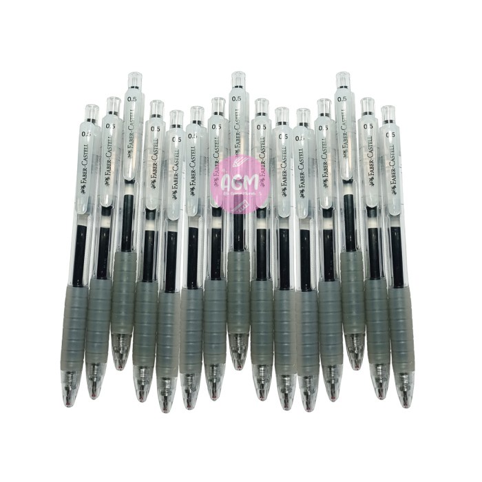 

Faber Castell Gel Pen Pulpen Fast DRY 0.5mm - [ LUSIN ]