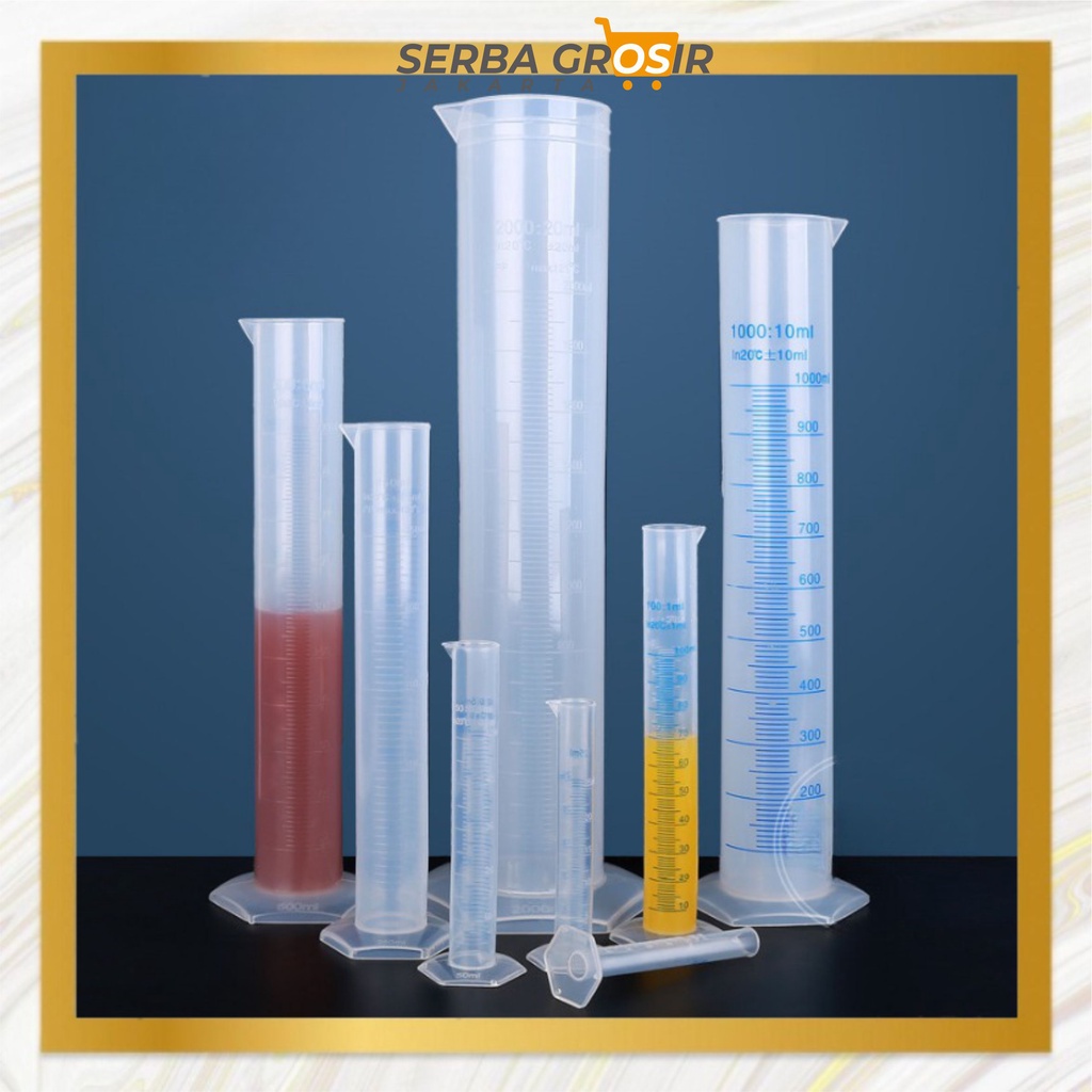 Jual Sgj S279 Gelas Ukur Tabung Ukur Laboratorium Measuring Cylinder Bahan Plastik 10ml25ml 4991