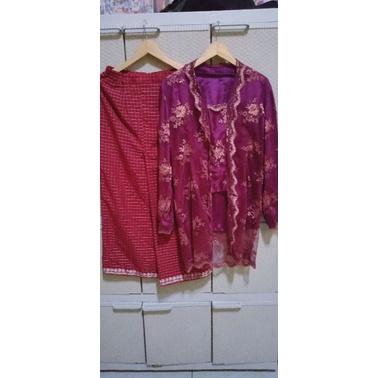 preloved set kebaya ld.110