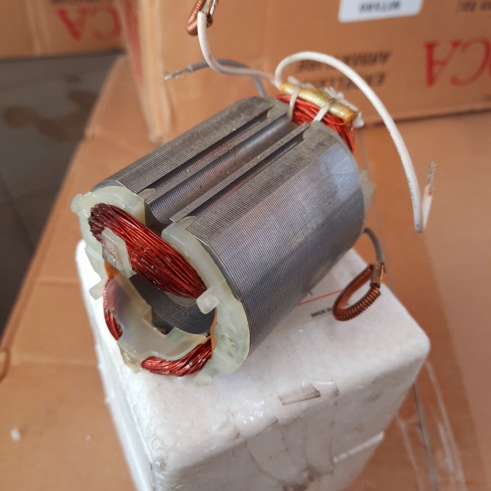 [BAYAR DITEMPAT] Stator Rumah Armature Dca Maktec Mt 370 / Mt371 Mesin Profil Kayu / Perlengkapan Ru