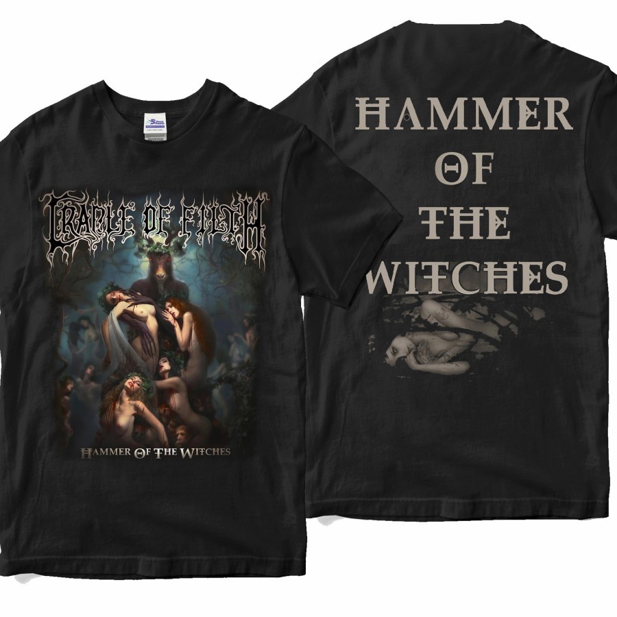 Kaos CRADLE OF FILTH 2 HAMMER Kaos Banb Black Metal Gothic Black