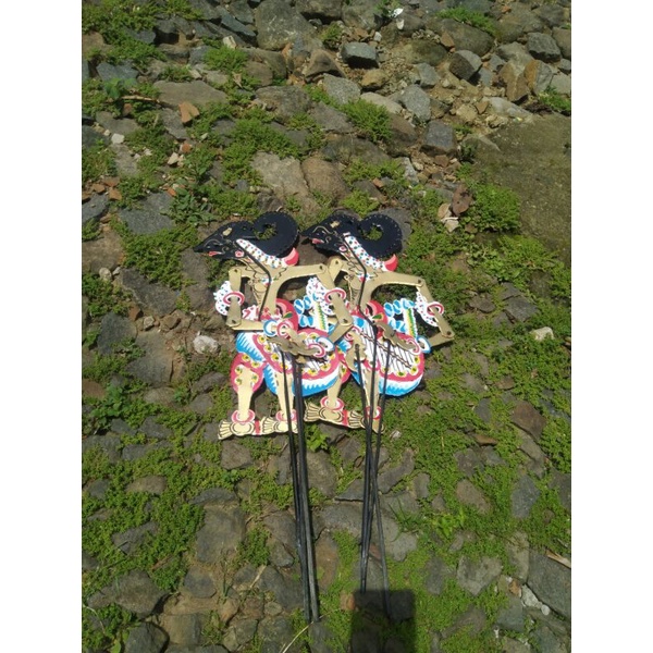 Wayang Kulit Karton Nakula&Sadewa Termurah