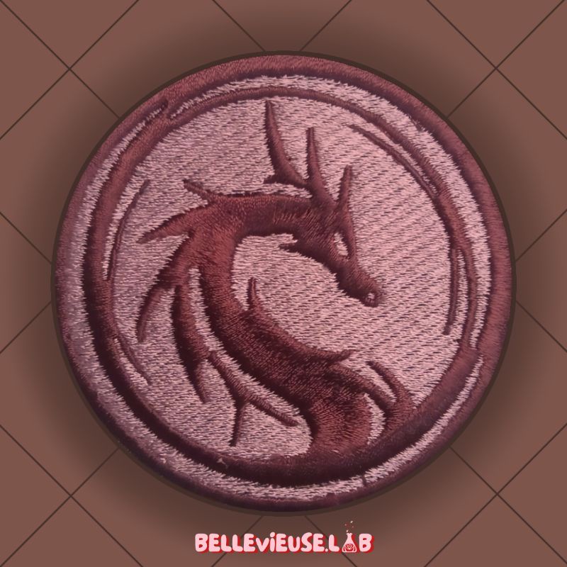 TXT Badge Logo Dragon Sect Klan Naga Boys of Destiny Star One The Star Seekers