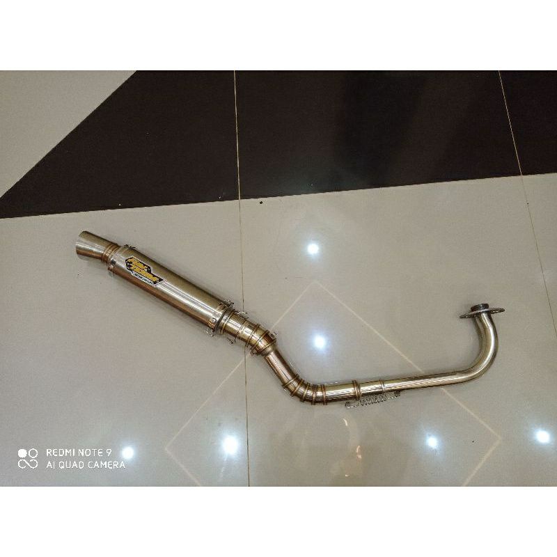 KENALPOT FANTERRA BUAT MOTOR METIC. MIO. VARIO. BEAT. SCOOPY. NMAX. PCX. AEROX. FINO.