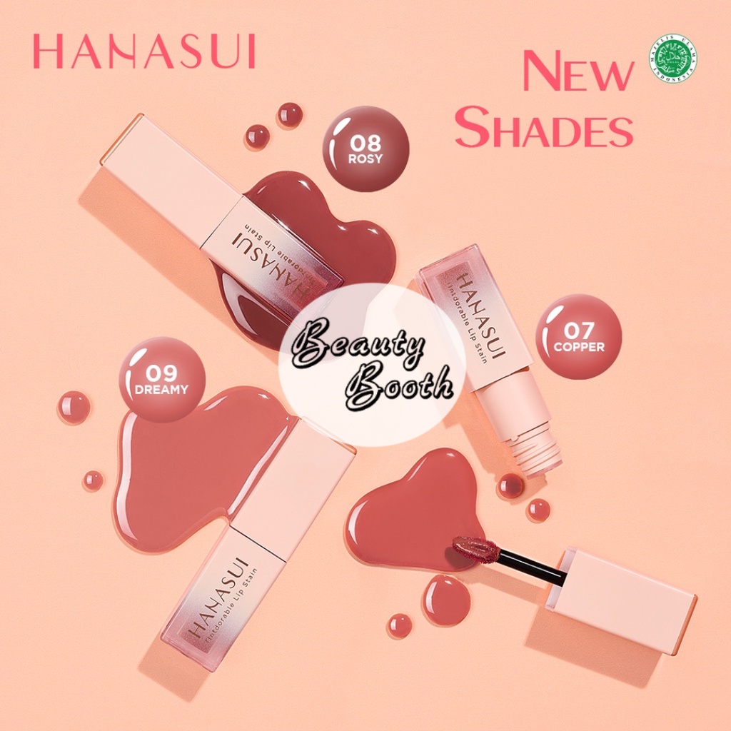 HANASUI Tintdorable Lip Stain | Lip Tint | Lipstik