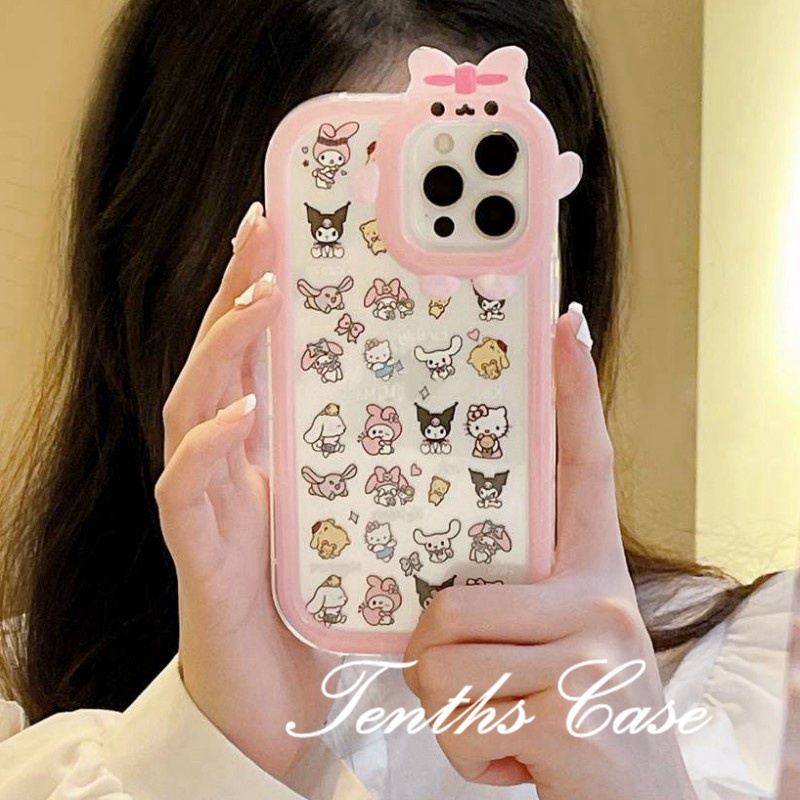 Oppo A78 A17 A17K A57 A77s A76 A96 A16 A16s A15 A15s A16k A16e A74 A54 A95 A94 A5 A9 2020 Reno 7Z 6 5 A3s A12e A5s A12 Full Layar Small Animal Phone Case Soft Cover Pelindung