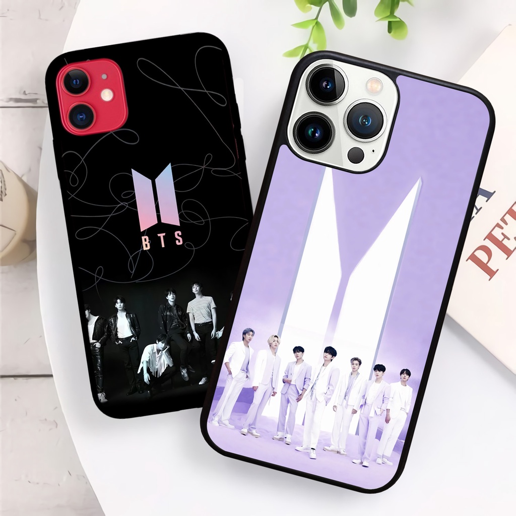 [IPH24] Custom Case Glossy ALL TYPE IPHONE 11- 11 PRO - 11 PRO MAX KPOP BTS