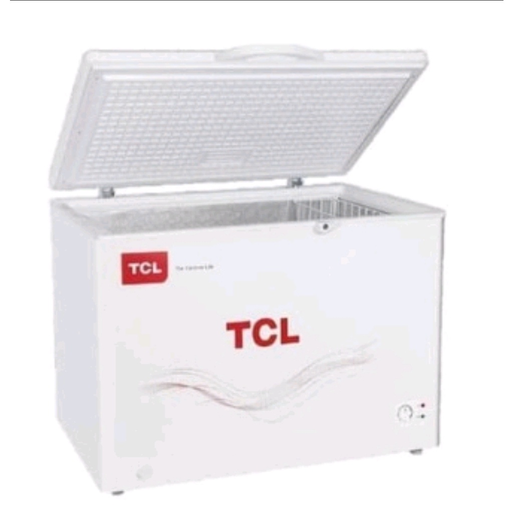 KULKAS BOX FREEZER TCL 300 LITER TYPE TCF 350 YID