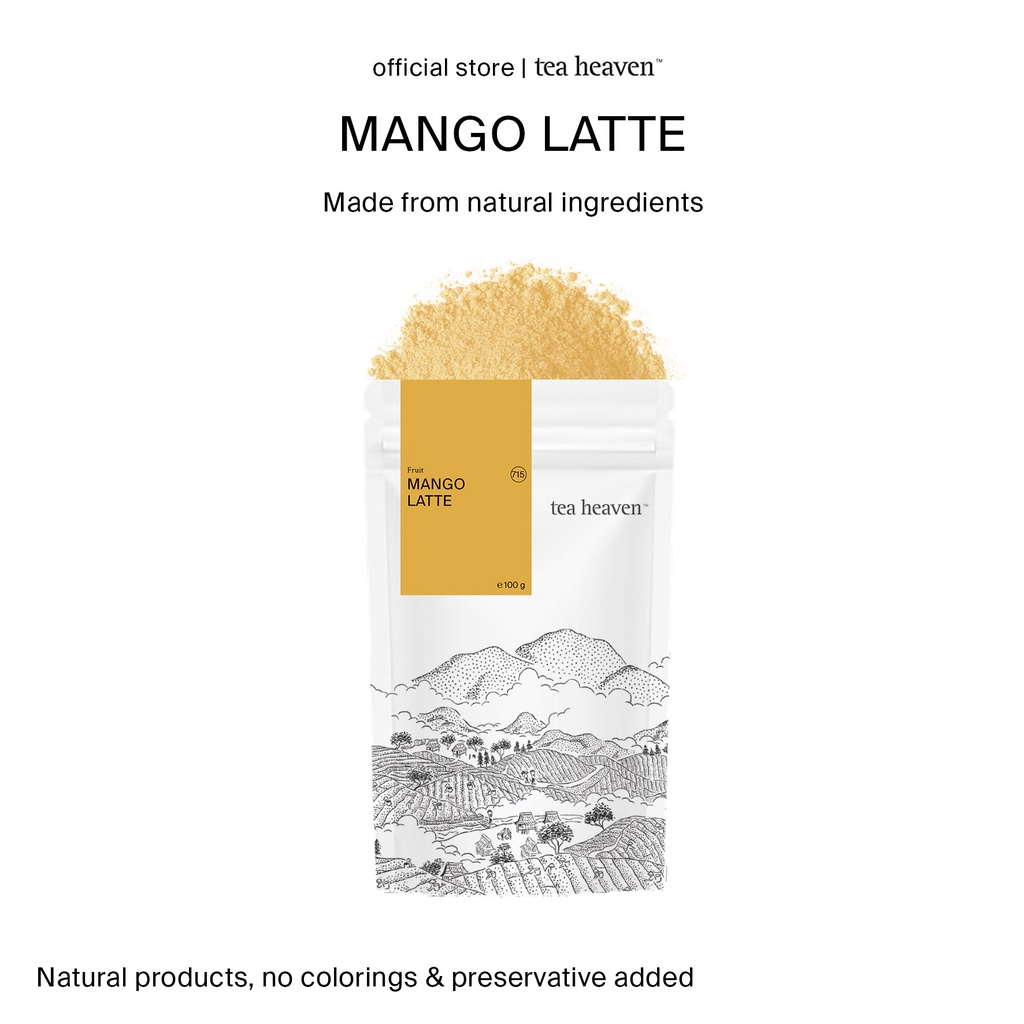 

Mango Latte Powder Drink Bubuk Minuman Buah Mangga