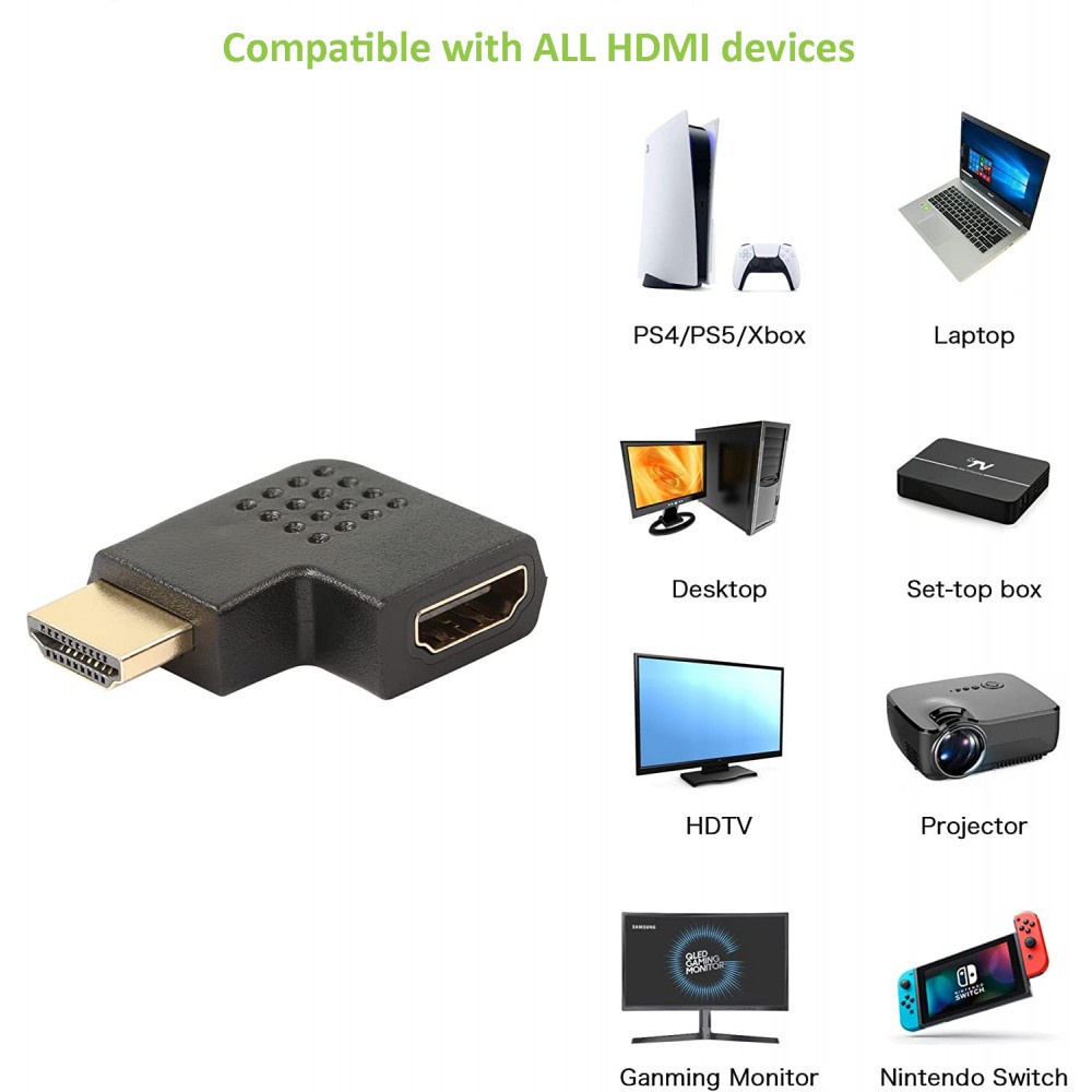 HDMI Converter Male to Female L Shape - L270