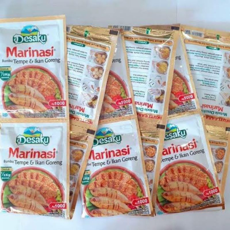 Jual Desaku Bumbu Masak Marinasi Renceng Isi Sachet Shopee Indonesia