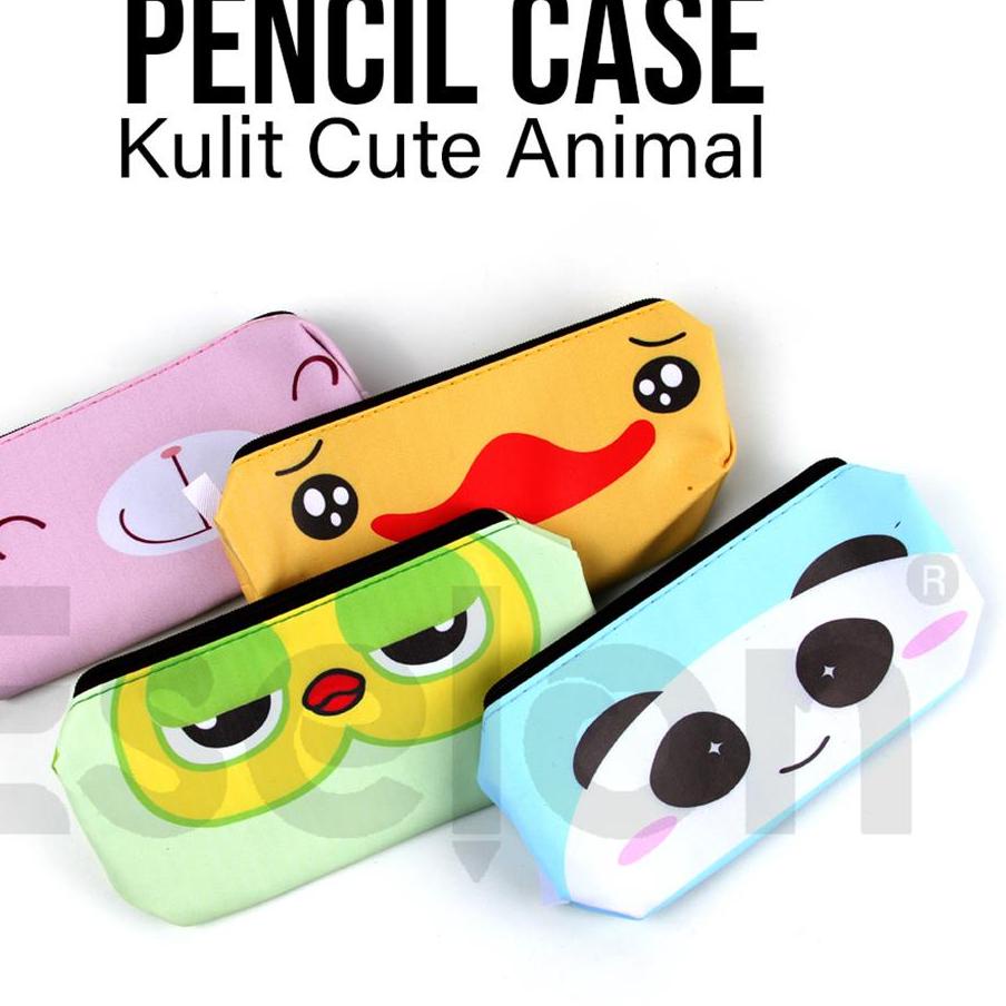 

➤ Tempat Pensil Kulit Animals Fancy 011 / Kotak pensil lucu ㅬ