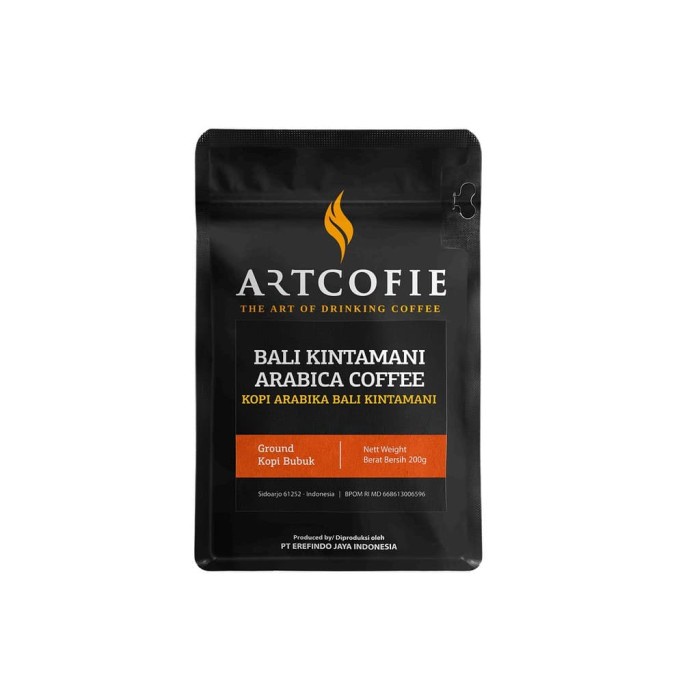 

ARTCOFIE KOPI BALI KINTAMANI ARABICA POUCH GROUND [200 GR]