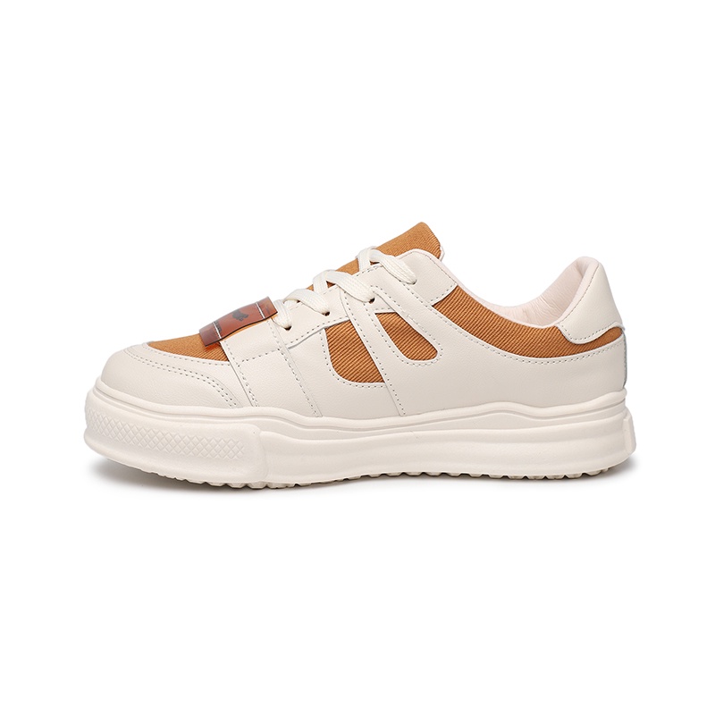 [GROSIR][COD] SEVEN_DAY SEPATU SNEAKERS WANITA KOREA IMPORT CASUAL SHOES COKLAT H-777