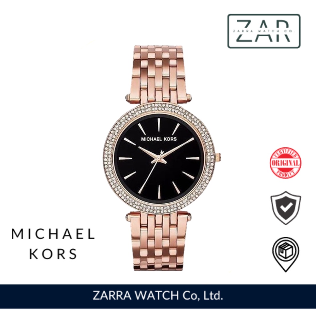 Jam Tangan Wanita Original MICHAEL KORS MK3402 / MK 3402 ORIGINAL GARANSI 1 TAHUN INCLUDE BOX ORIGIN