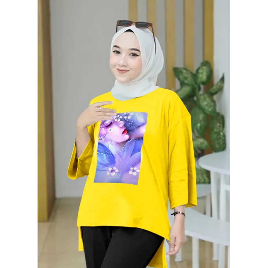 BAJU ATASAN TUNIK NEW MUSLIMAH PRINCES JUMBO XXL~TERBARU BAJU OVERSIZE WANITA KEREN MASA KINI DAN TERLARIS