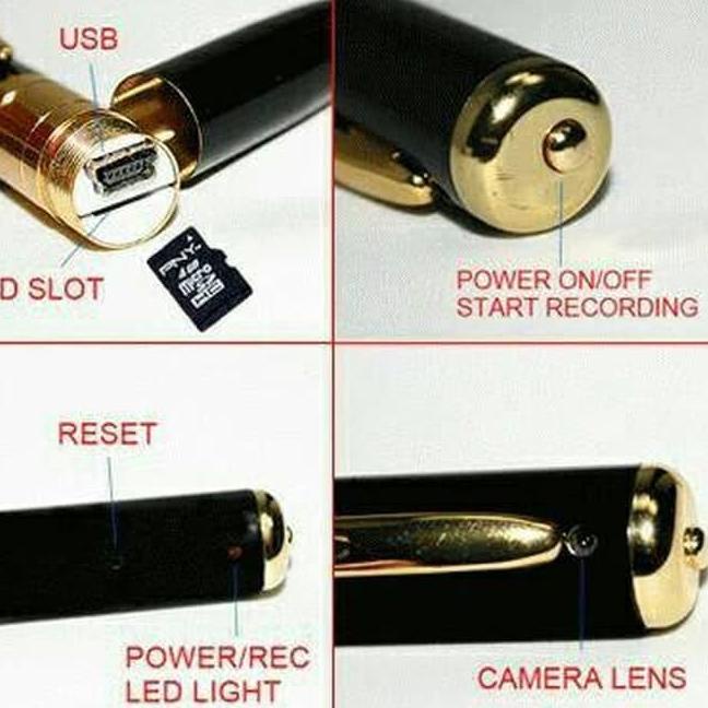 SPY CAM PEN - pulpen camera pengintai