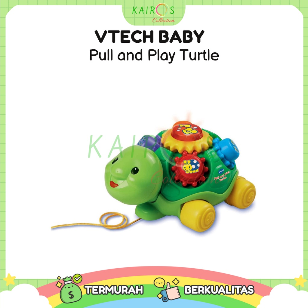 VTech Baby Pull and Play Turtle