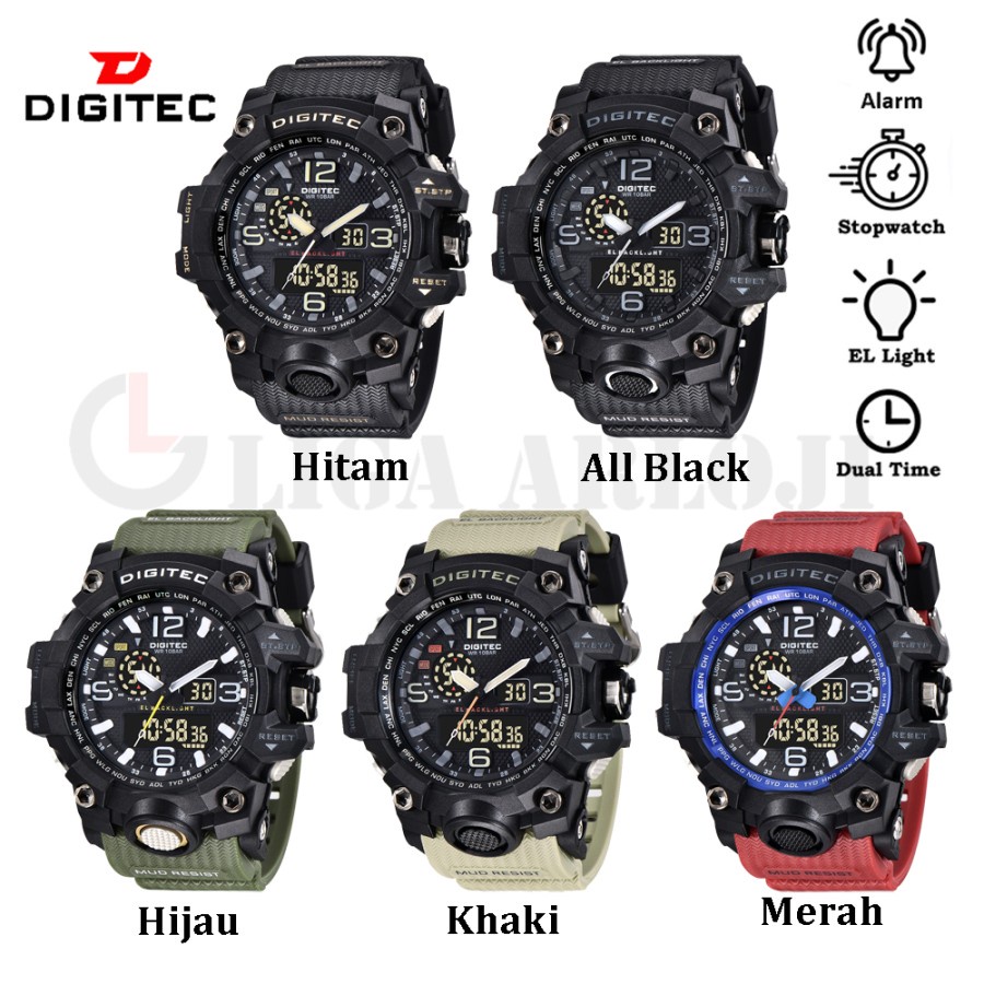 DIGITEC DA 2093 / DA-2093 / DA2093 DG Watch Jam Tangan ORIGINAL