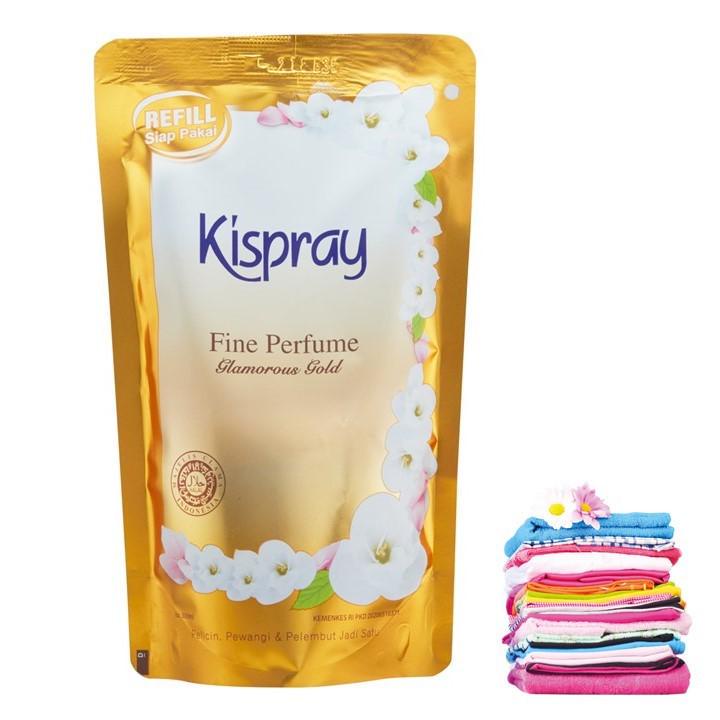 Kispray Pouch Glamorous Gold 1 Karton (isi 24 pcs)