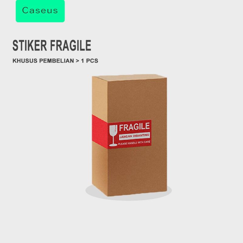 

Stiker Fragile Merah Untuk Paket Extra aman