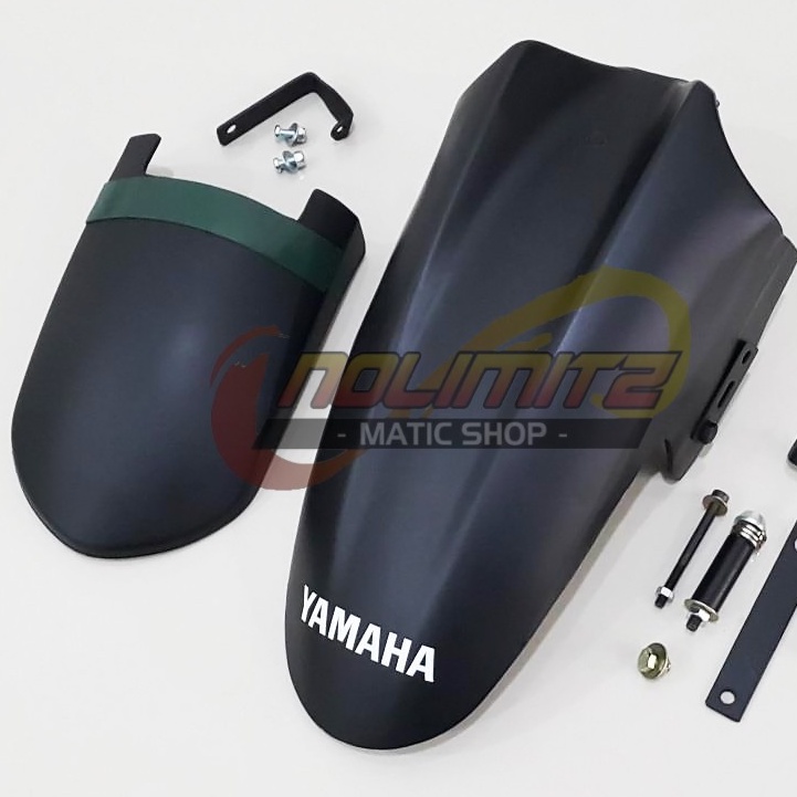 Paket Spakbor Extensi Depan Hugger Kolong Belakang Yamaha Aerox 155 OLD