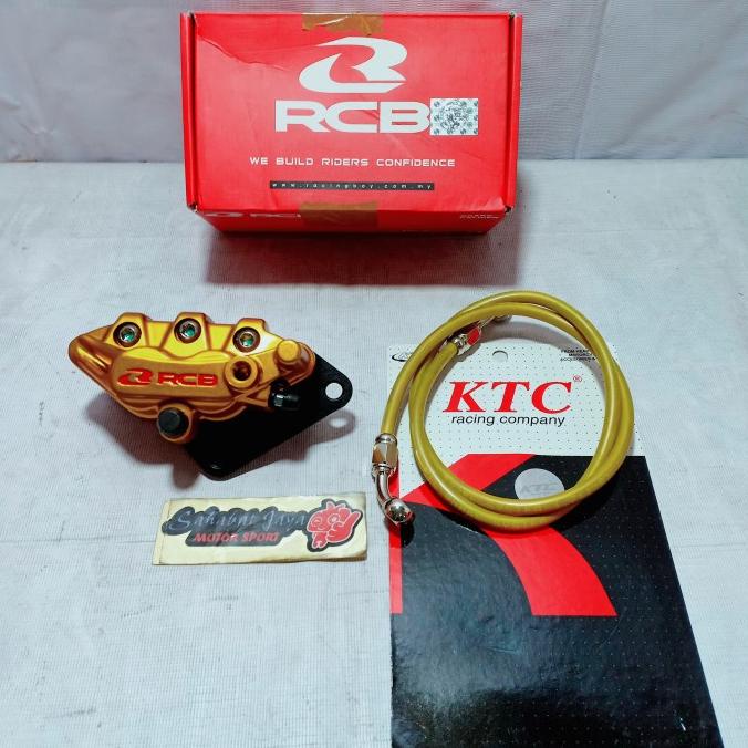 Kaliper Depan RCB Selang Rem Depan KTC Mio Smile Mio Sporty Fino Karbu