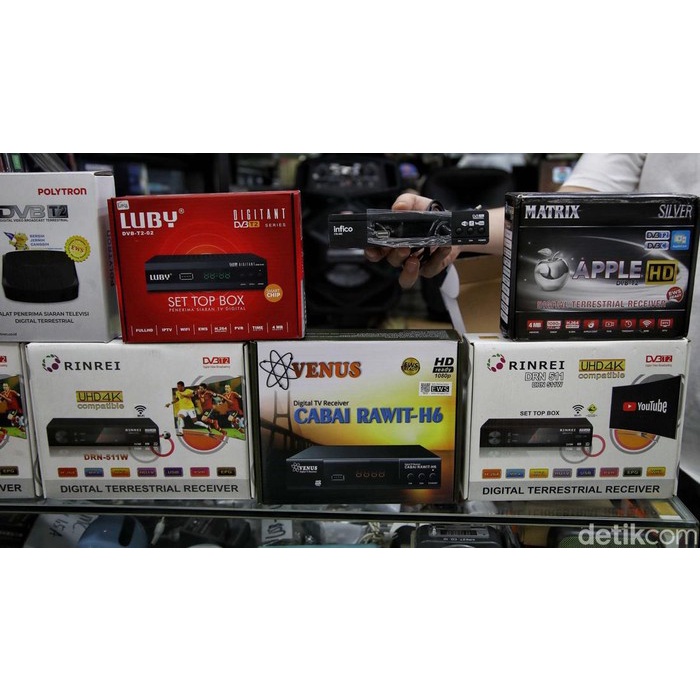 Set TV Box, Set Top Box TV Digital, Receiver TV Digital, Digital STB, Siaran TV Digital, STB, TV Dig