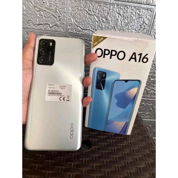 Promo 10.10 sale Handphone Oppo a16 3/32  second resmi original