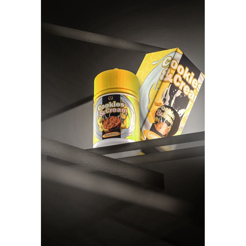 Cookies &amp; Cream V4 Cheese Cookies 60ML  by 9nagadistribution x Radja Brewer