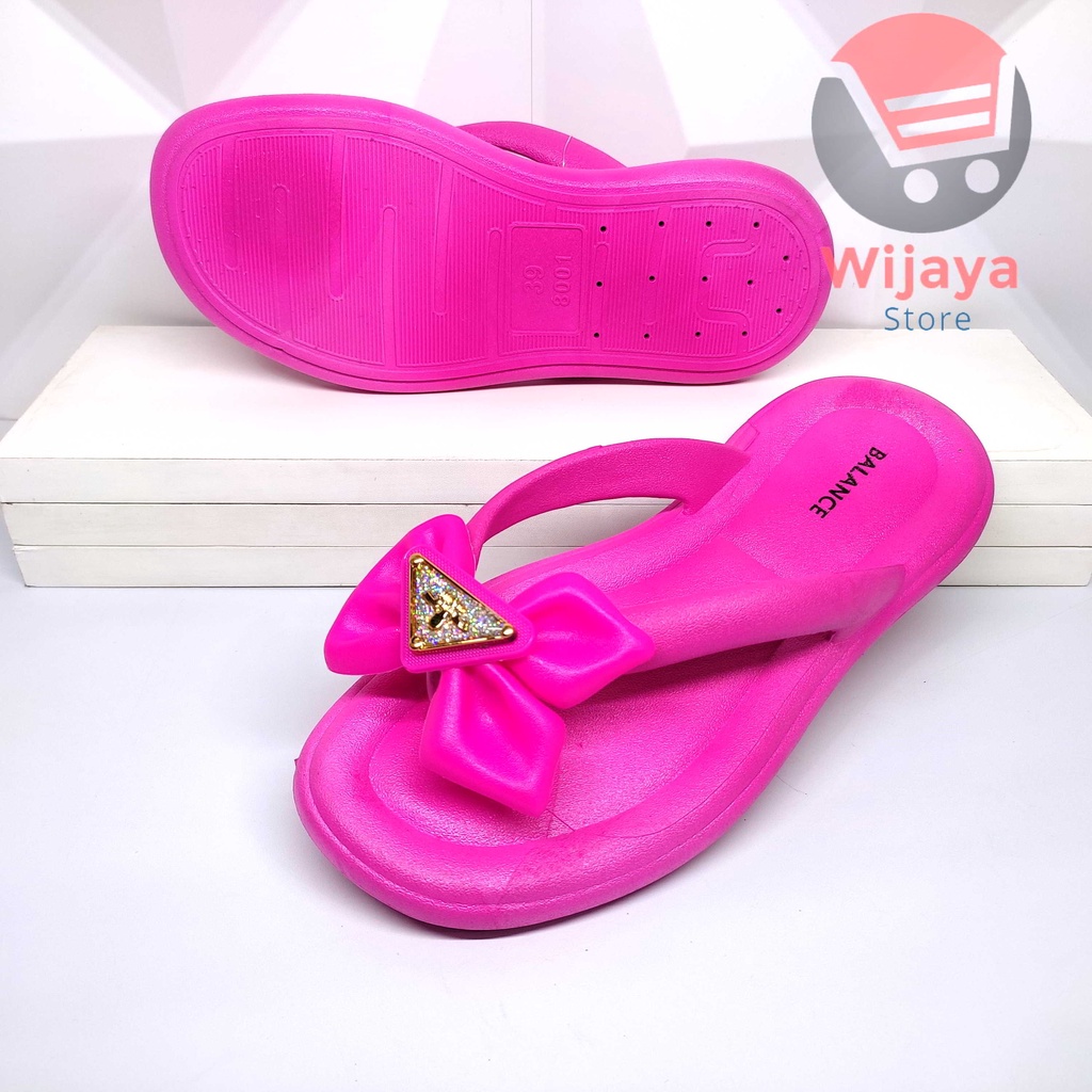 Sandal BALANCE 9001 Sendal Jelly Jepit Wanita Import Cewek Perempuan 2024