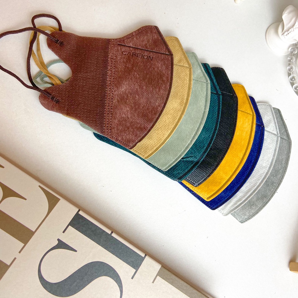 Masker KN95 Duckbill Dewasa / Protective 3D Careion Mask Non Medis 4D Warna Shrimp Pink Sage Green H