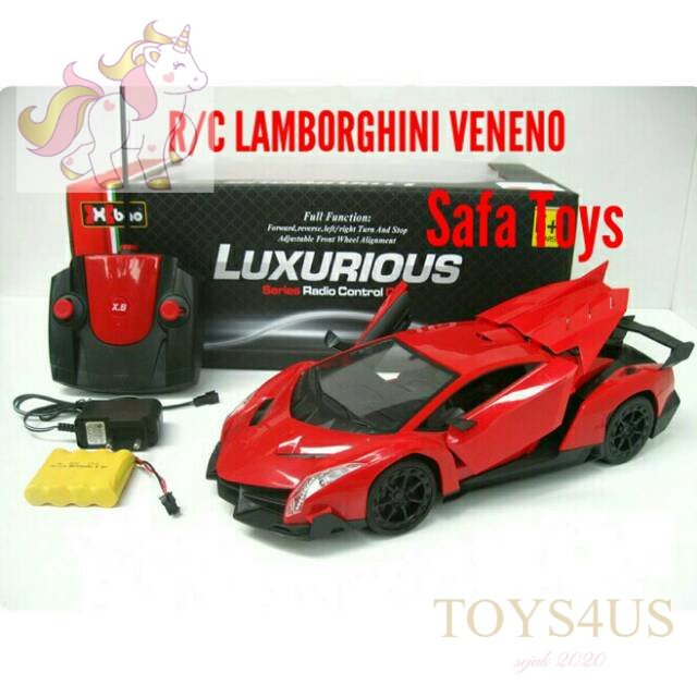 Toys4Us - MAINAN REMOT CONTROL Luxurious Car VENENO SKALA 1:14
