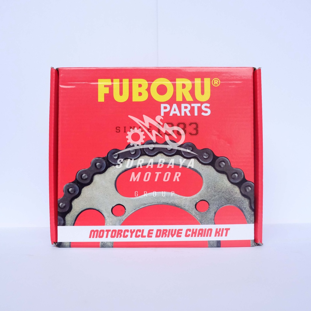 Gearset GN5 FUBORU Original Honda Grand Prima Legenda Rantai Gear Depan Belakang Set Komplit GBG