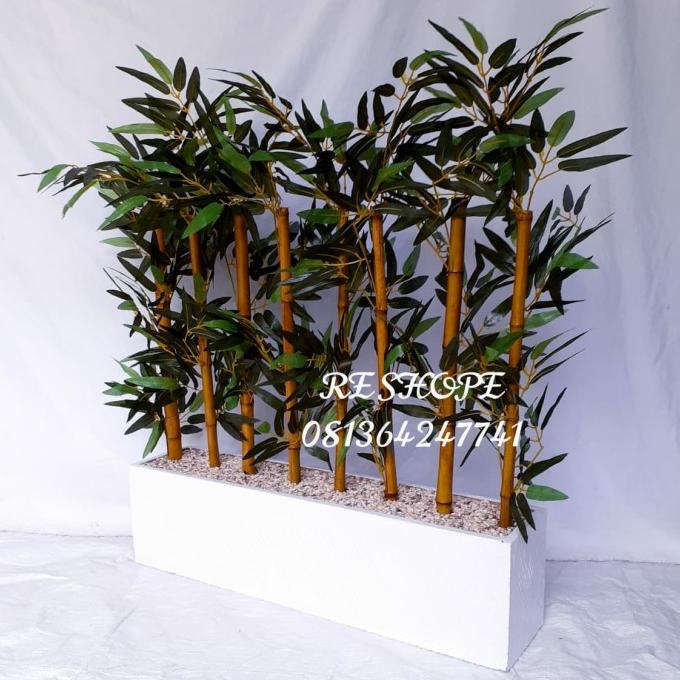 Bunga Plastik/Bambu/Pohon Hias/Partisi Bambu Artificial/Bunga Hias