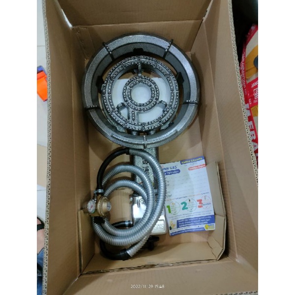 Winn Gas 31A - Kompor Gas Komersil 1 Tungku memiliki api yang besar