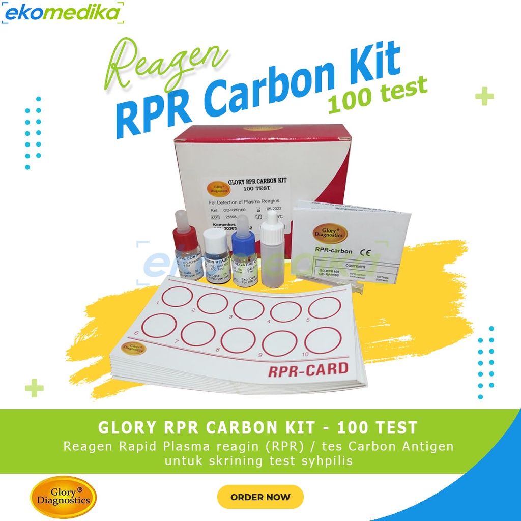 RPR Carbon GLORY RPR Carbon Kit 100 Test ED 07/2028