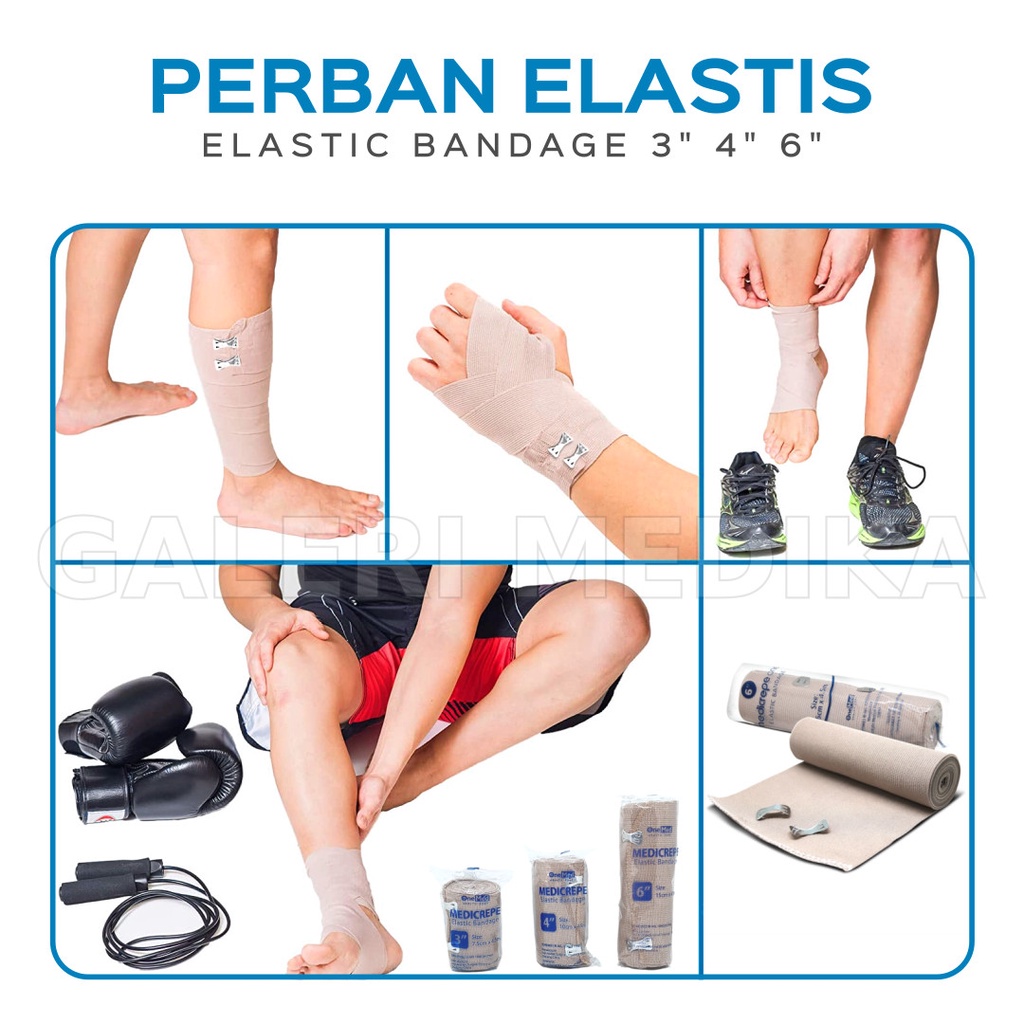 Onemed Medicrepe Perban Elastis 10cm (4inch)