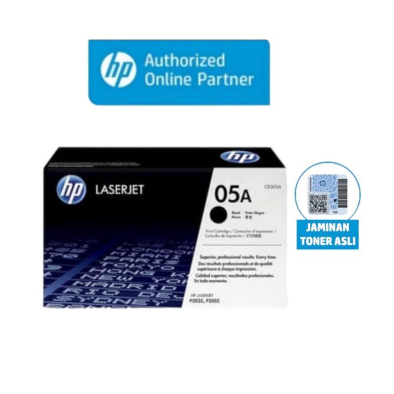 HP 05A Black Laserjet Toner Cartridge (CE505A)