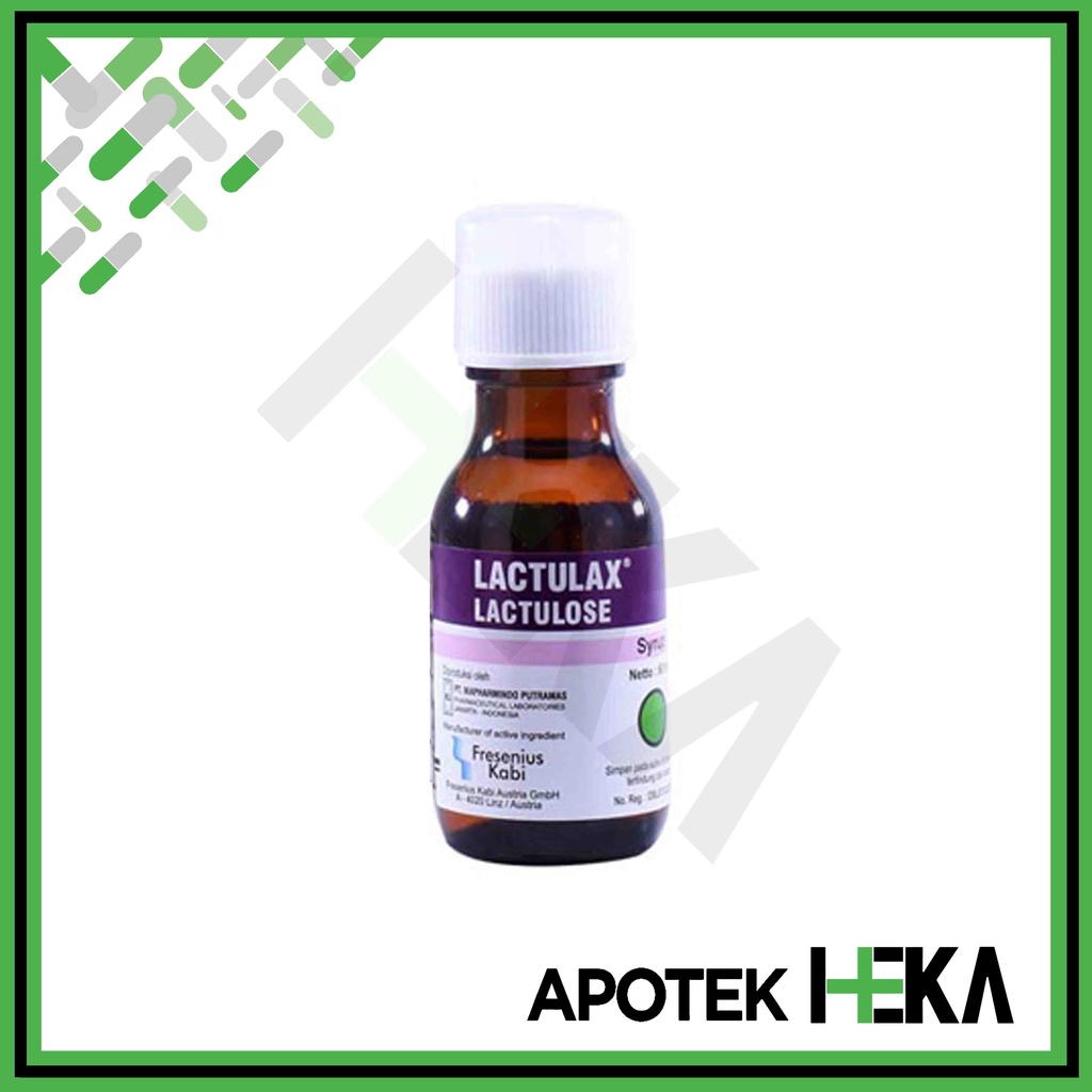 Lactulax Sirup 60 ml - Syrup Obat Pencahar Konstipasi Lactulosa (SEMARANG)