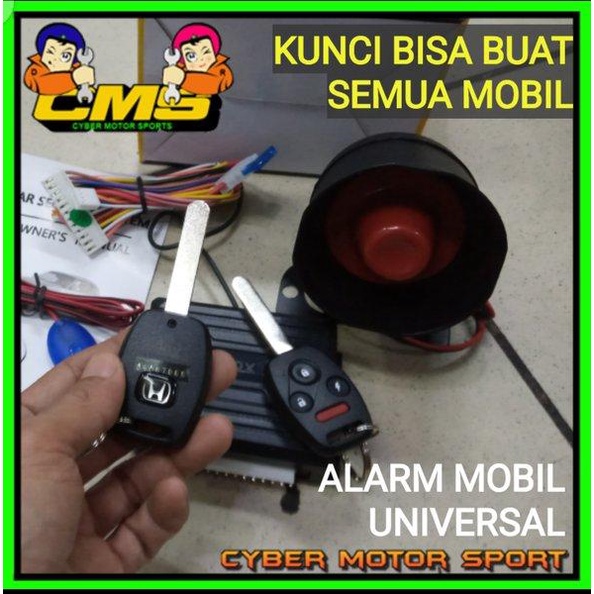 Alarm Mobil Universal Remot Plus Kunci. Alarm Mobil Tuk Tuk.Alarm Mobil Anti Maling. Alarm Semua Mobil