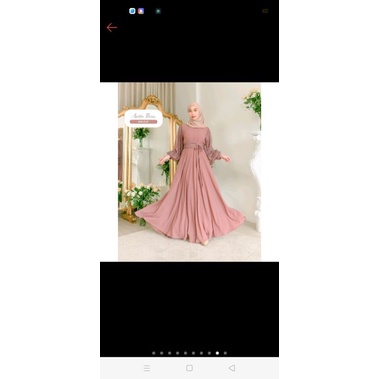 preloved anika dress by gamaleea warna sage ori gamaleea