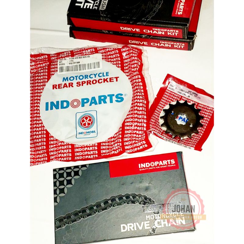 gear set ondoparts/Gir set cb 150R 100% original indoparts/Gir set termurah/Gir set grosir surabaya