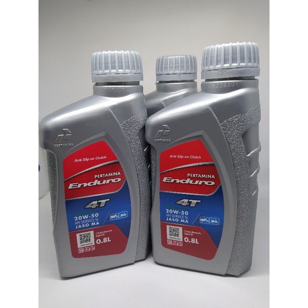Oli Enduro 4T Motor Mesin Bebek 20W-50 800ml 0,8L