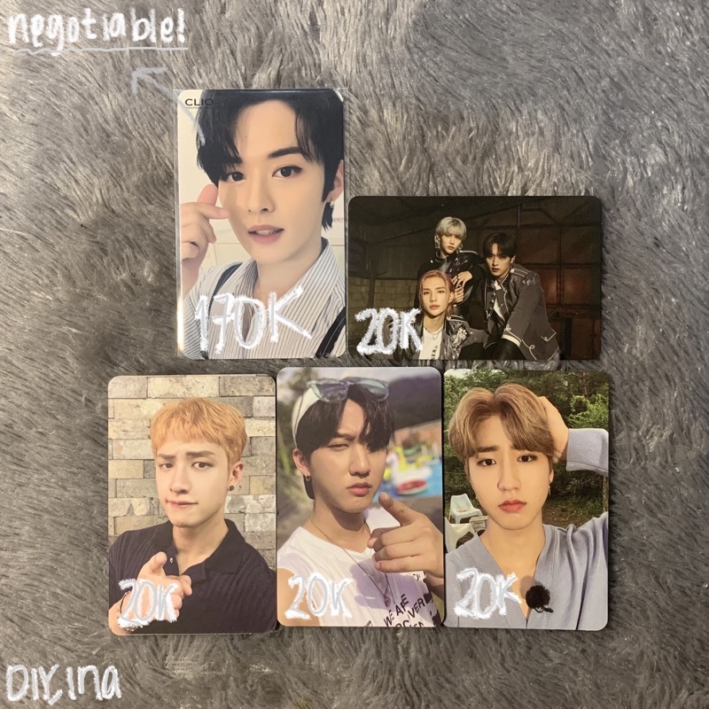 PHOTOCARD CLIO OFFICE DS DOUBLE SIDE LEE KNOW