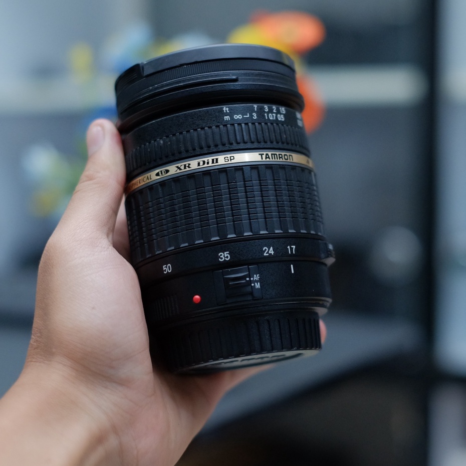 Lensa TAMRON 17-50mm F2.8 For CANON Kamera DSLR -Lens Wide